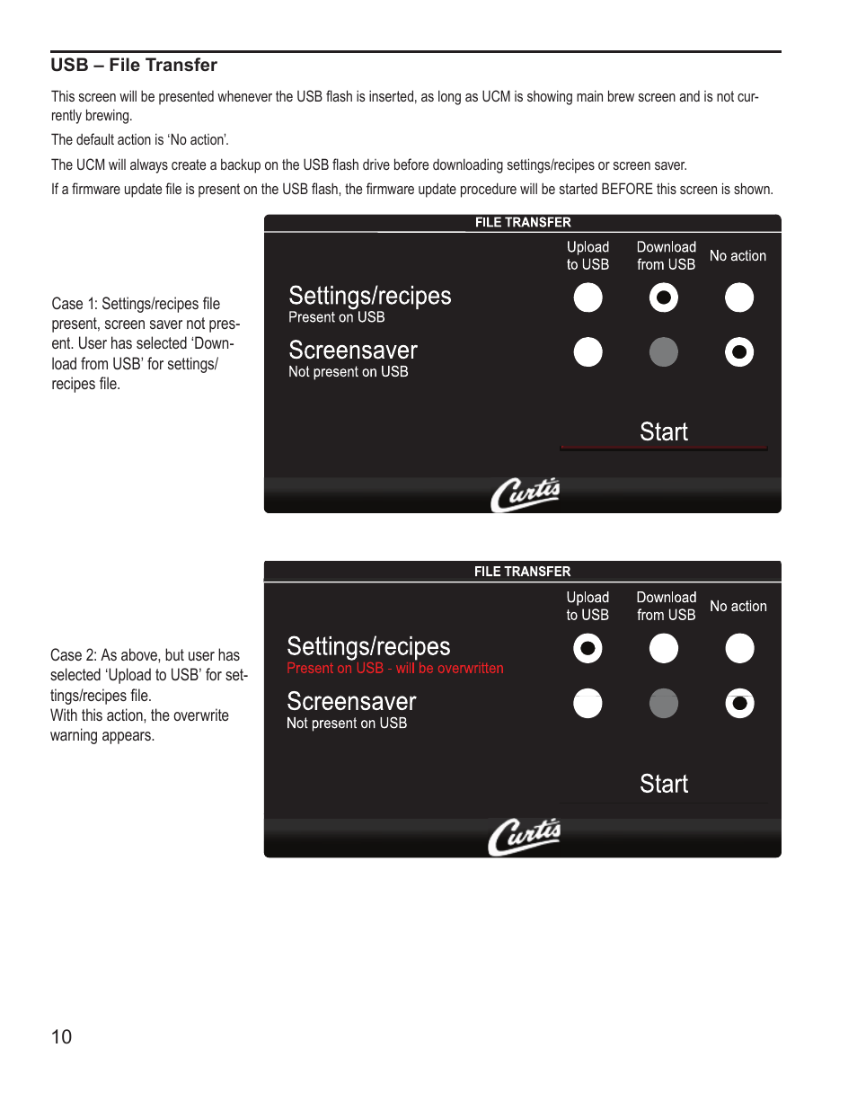Wilbur Curtis G4GEMTIF User Manual | Page 10 / 16