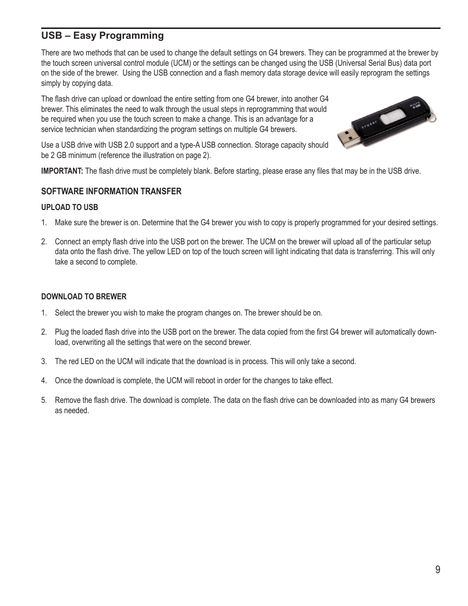 Wilbur Curtis G4GEMTIF User Manual | Page 9 / 16