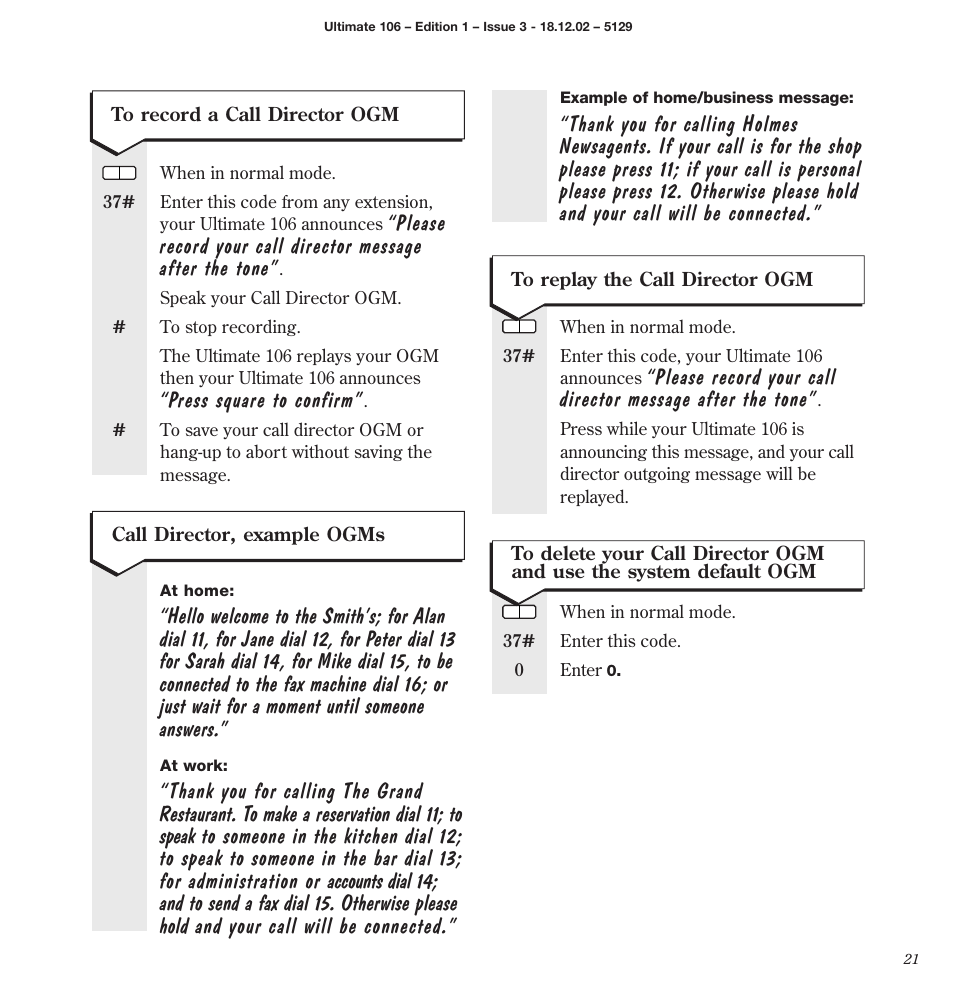 Press square to confirm | BT 106 User Manual | Page 23 / 45