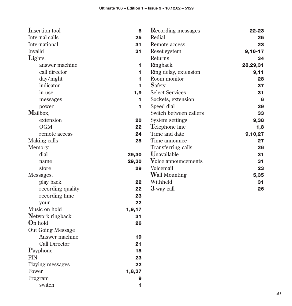 BT 106 User Manual | Page 43 / 45