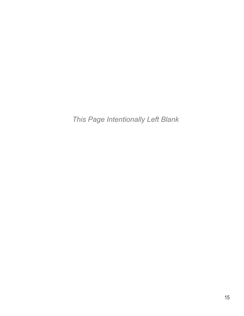 This page intentionally left blank | Wilbur Curtis RSTB with Dual Dilution & Sweetener Option User Manual | Page 15 / 16