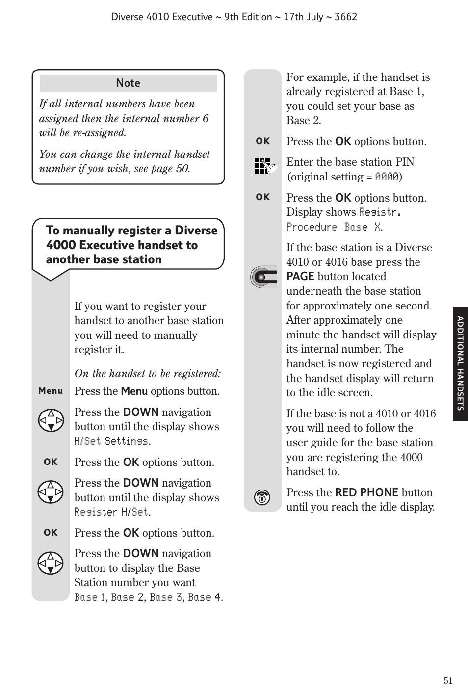 BT 4010 Executive User Manual | Page 53 / 69