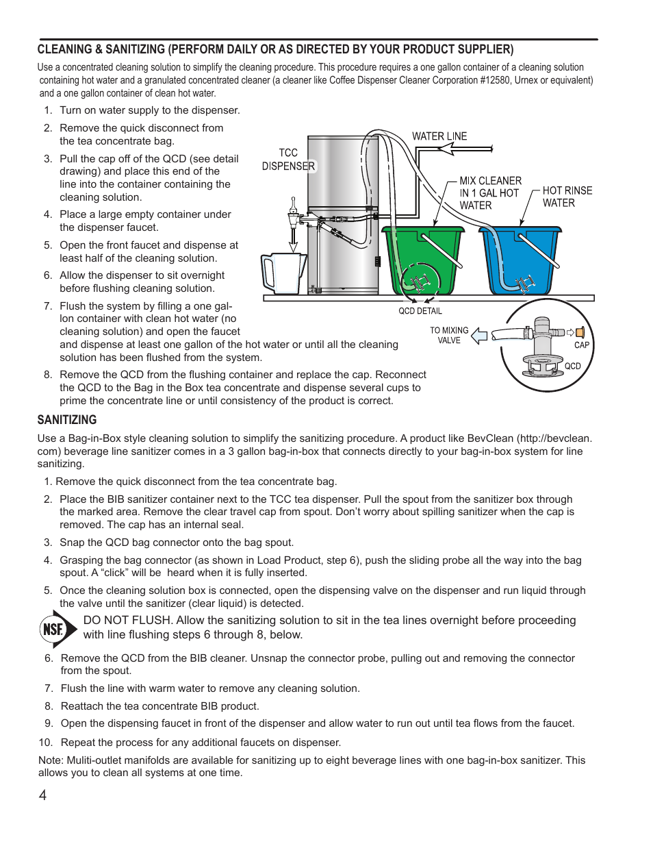 Wilbur Curtis TCC3 User Manual | Page 4 / 12