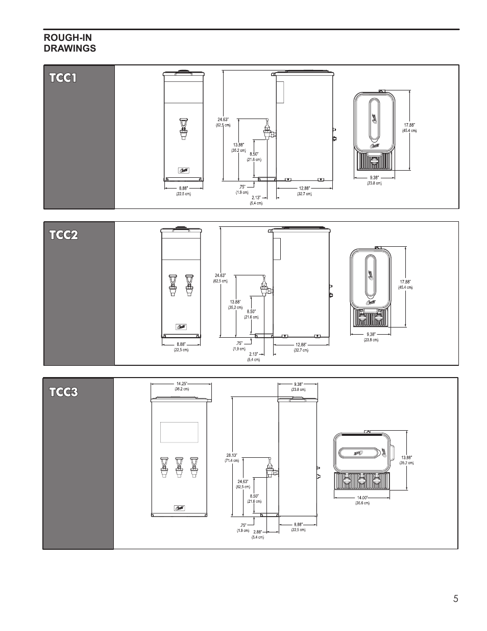 Wilbur Curtis TCC3 User Manual | Page 5 / 12