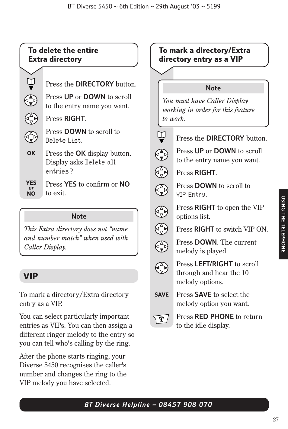 BT Diverse 5450 User Manual | Page 29 / 94