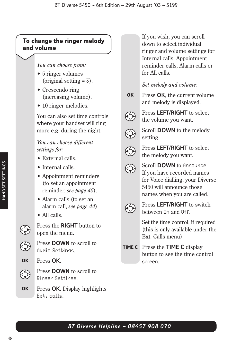 BT Diverse 5450 User Manual | Page 50 / 94