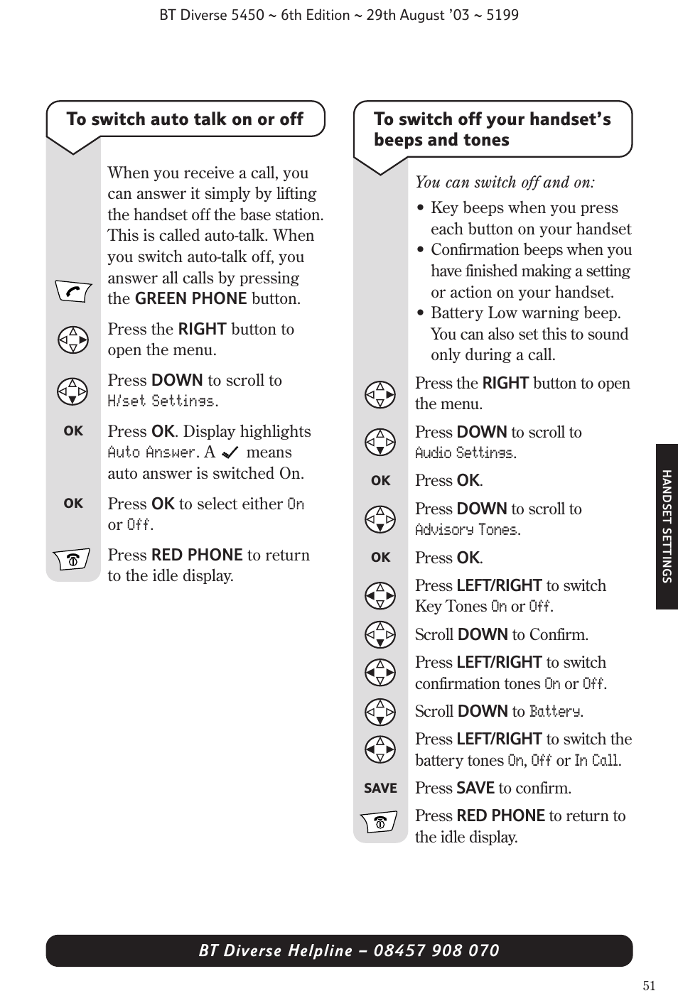 BT Diverse 5450 User Manual | Page 53 / 94