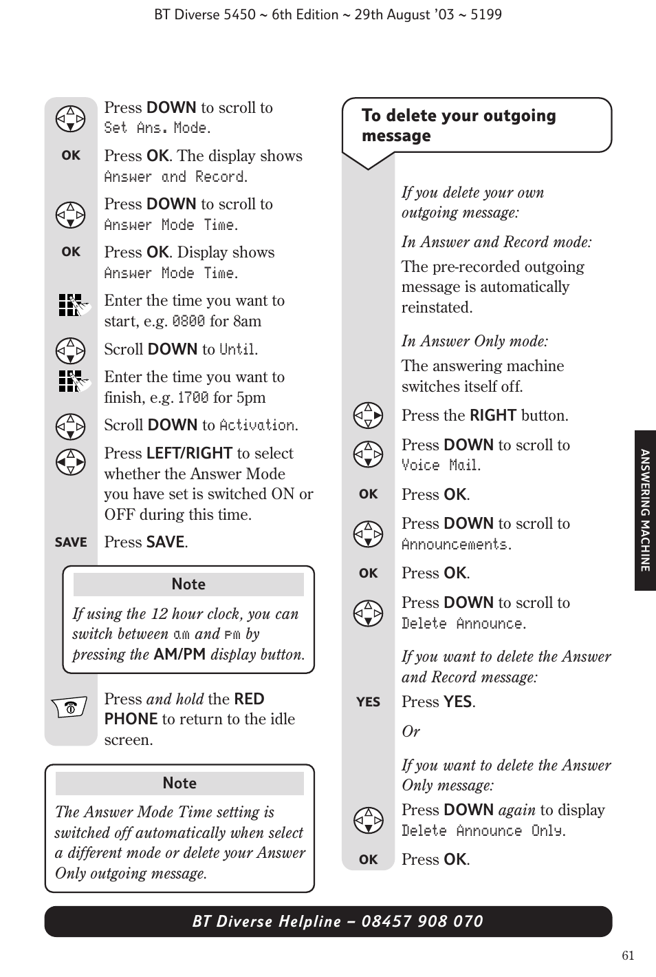 BT Diverse 5450 User Manual | Page 63 / 94