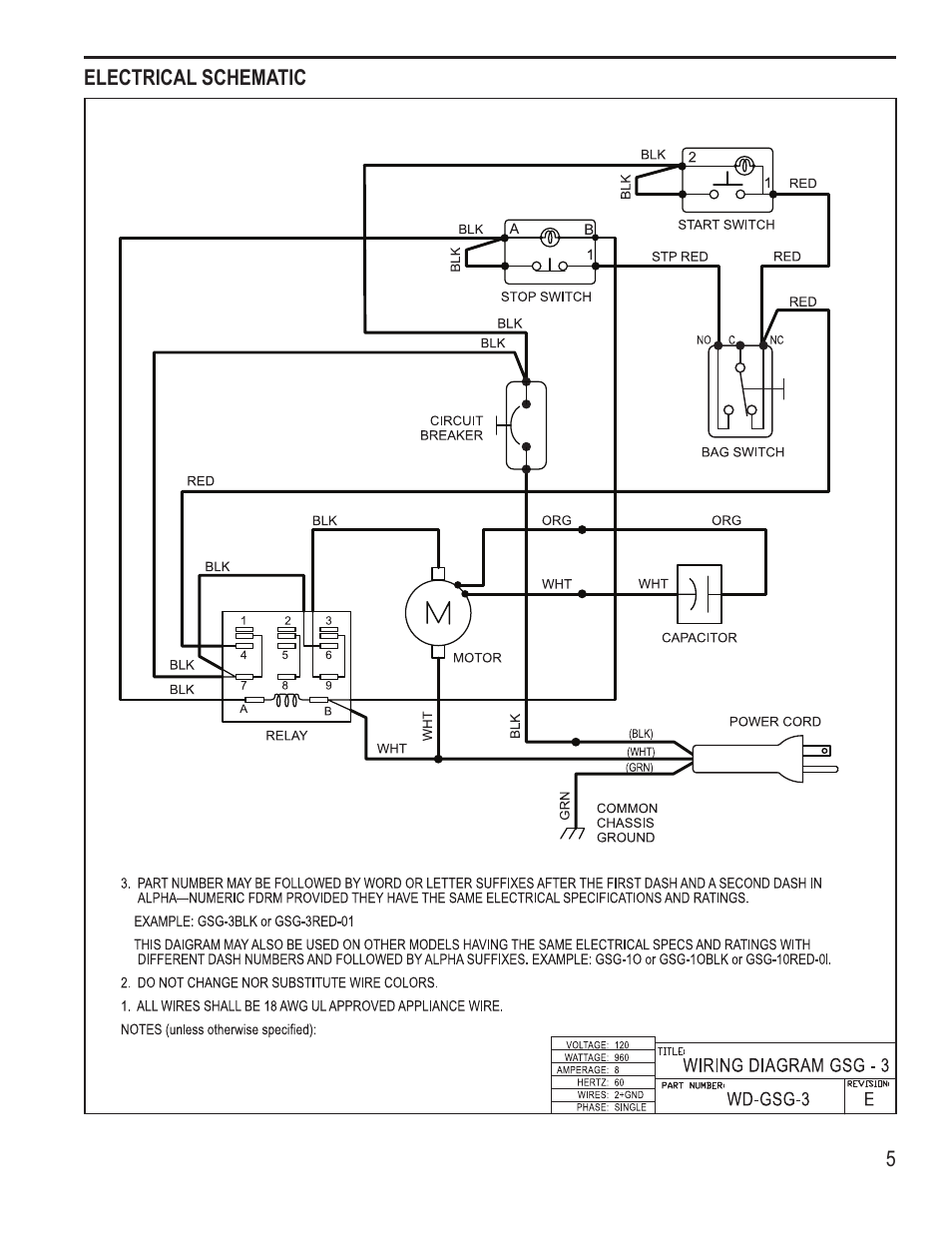 Wilbur Curtis GSG-3RED User Manual | Page 5 / 6