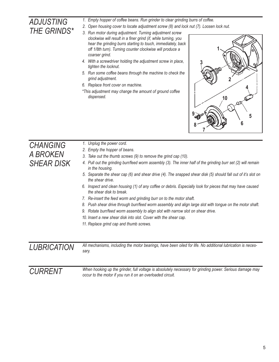 Wilbur Curtis TL-ILGD User Manual | Page 5 / 12