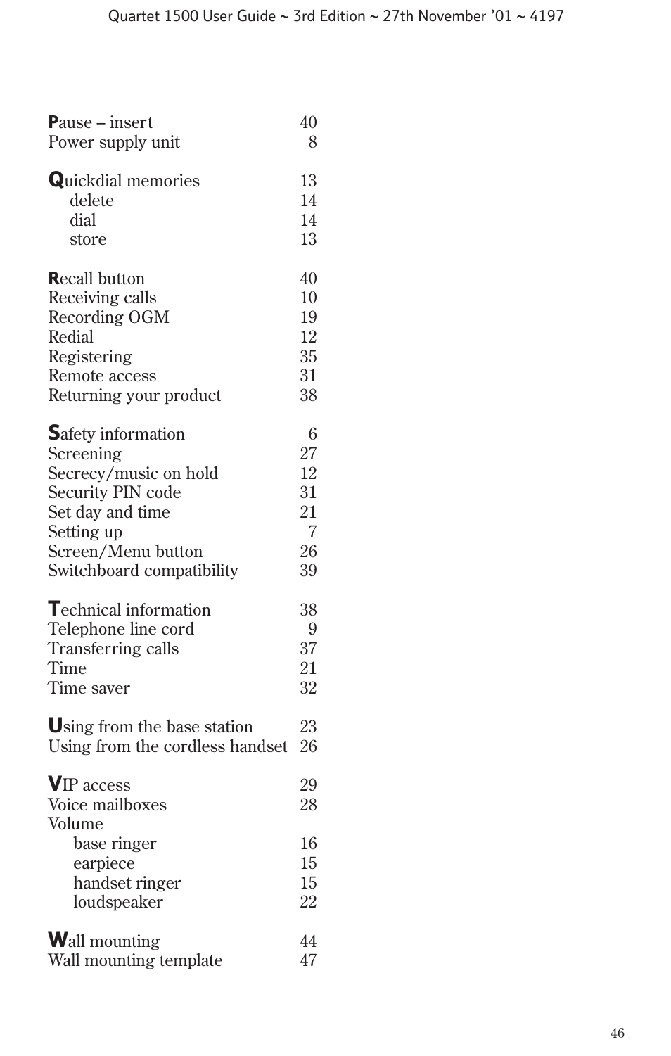 BT 1500 User Manual | Page 49 / 51