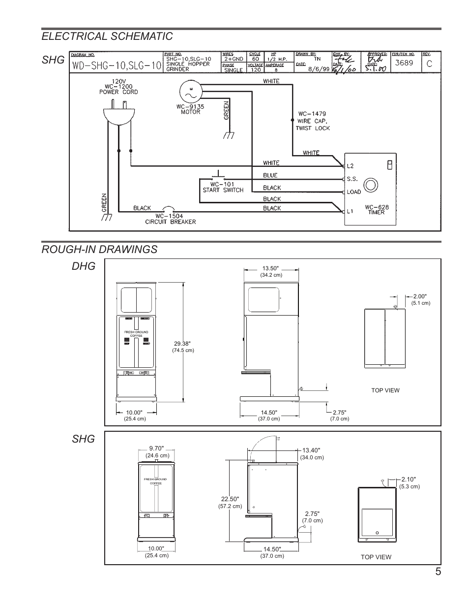 Wilbur Curtis DHG User Manual | Page 5 / 6