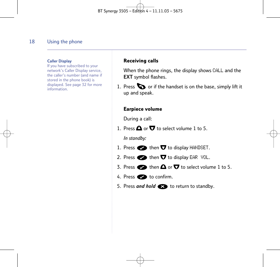 BT 3505 User Manual | Page 18 / 72