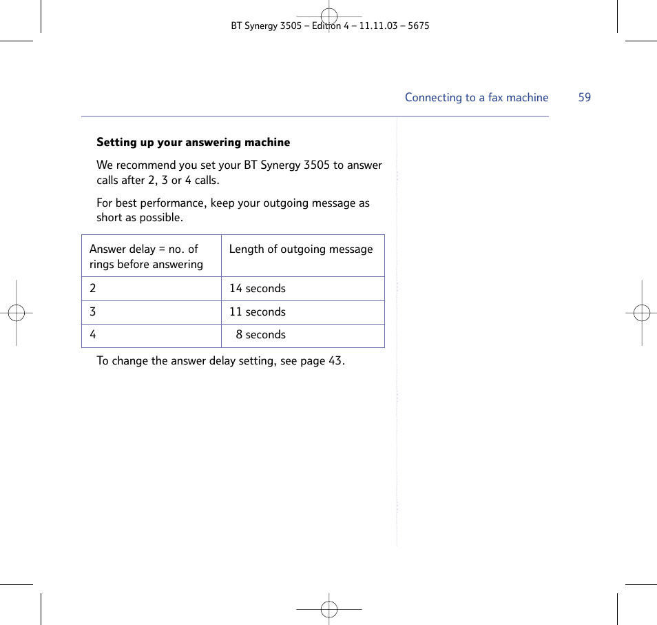 BT 3505 User Manual | Page 59 / 72