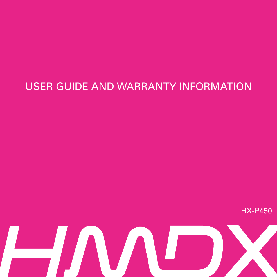 HMDX BLAST™ Bluetooth Boom Box EN User Manual | 11 pages