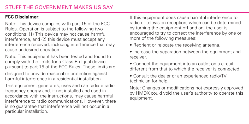 HMDX BLAST™ Bluetooth Boom Box EN User Manual | Page 8 / 11