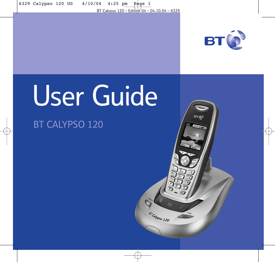 BT Calypso 120 User Manual | 69 pages