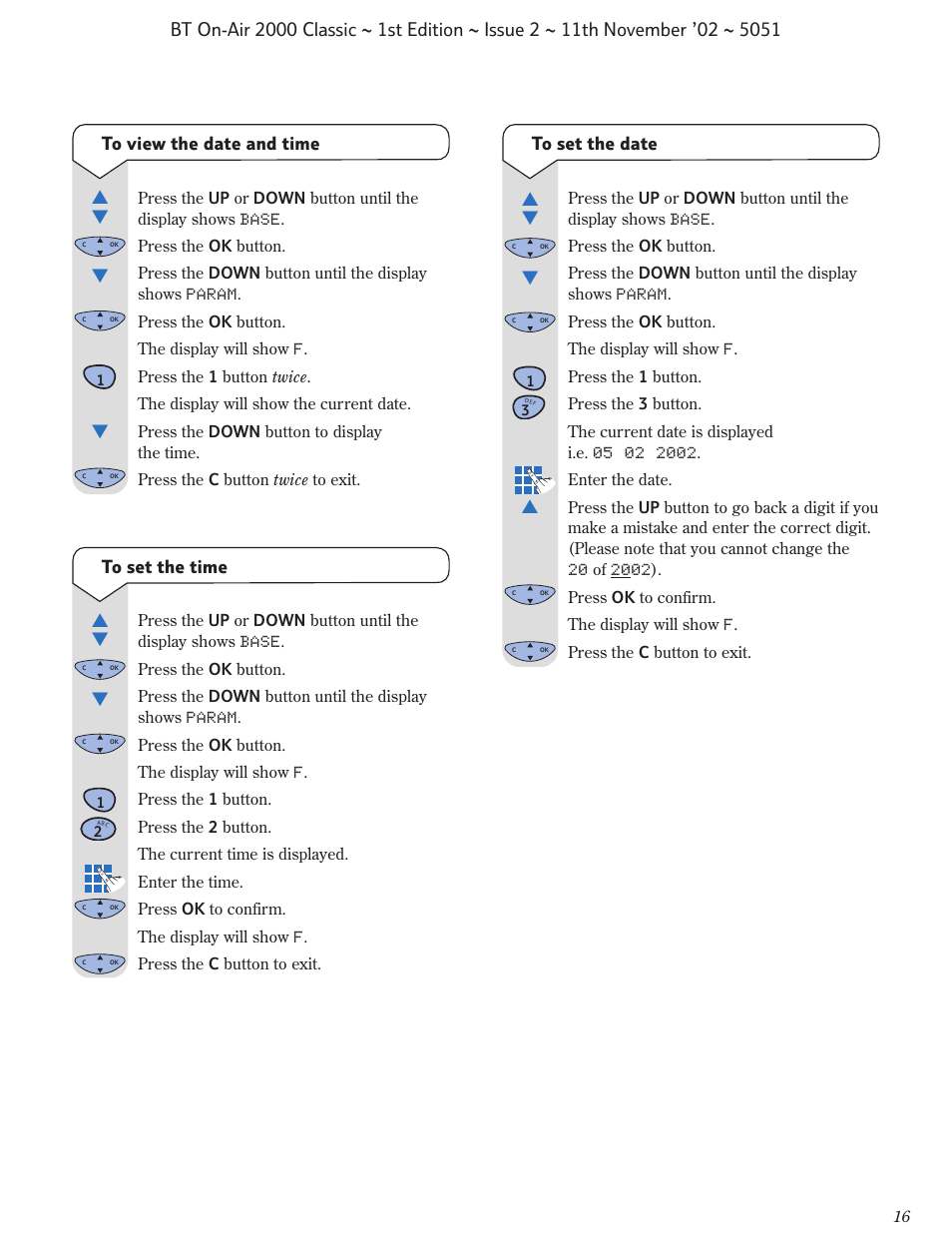 BT On-Air 2000 Classic User Manual | Page 17 / 23