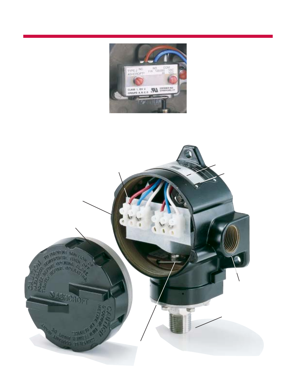 Pilgrim Pressure Switches B-SERIES User Manual | Page 3 / 16