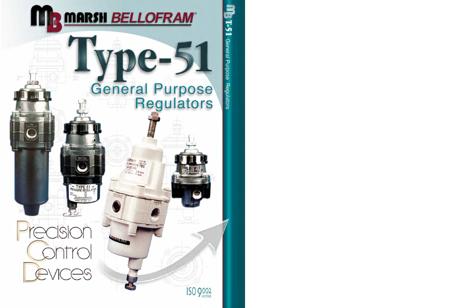 Pilgrim Pressure Regulators Type 51 User Manual | 4 pages