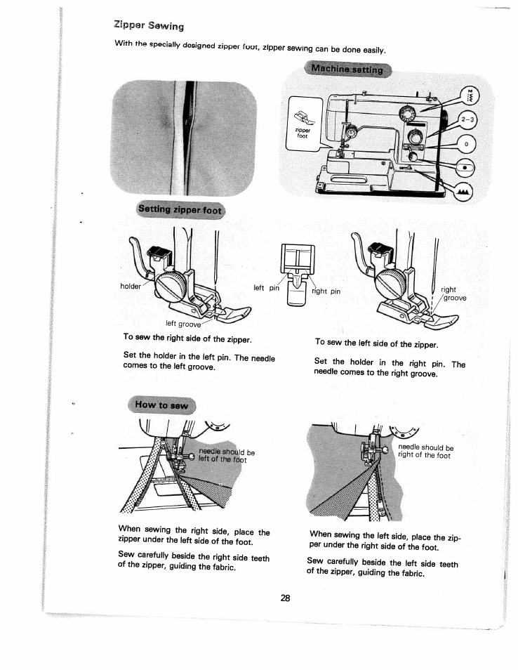 SINGER White 5500 User Manual | Page 30 / 62