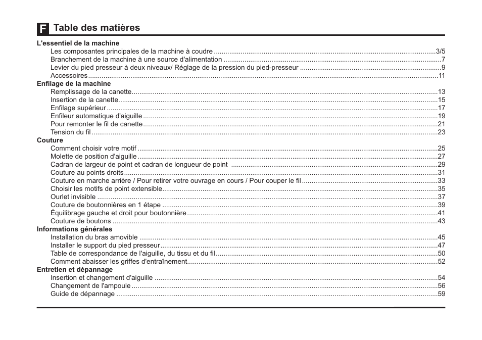 SINGER 4423 Heavy Duty User Manual | Page 8 / 67