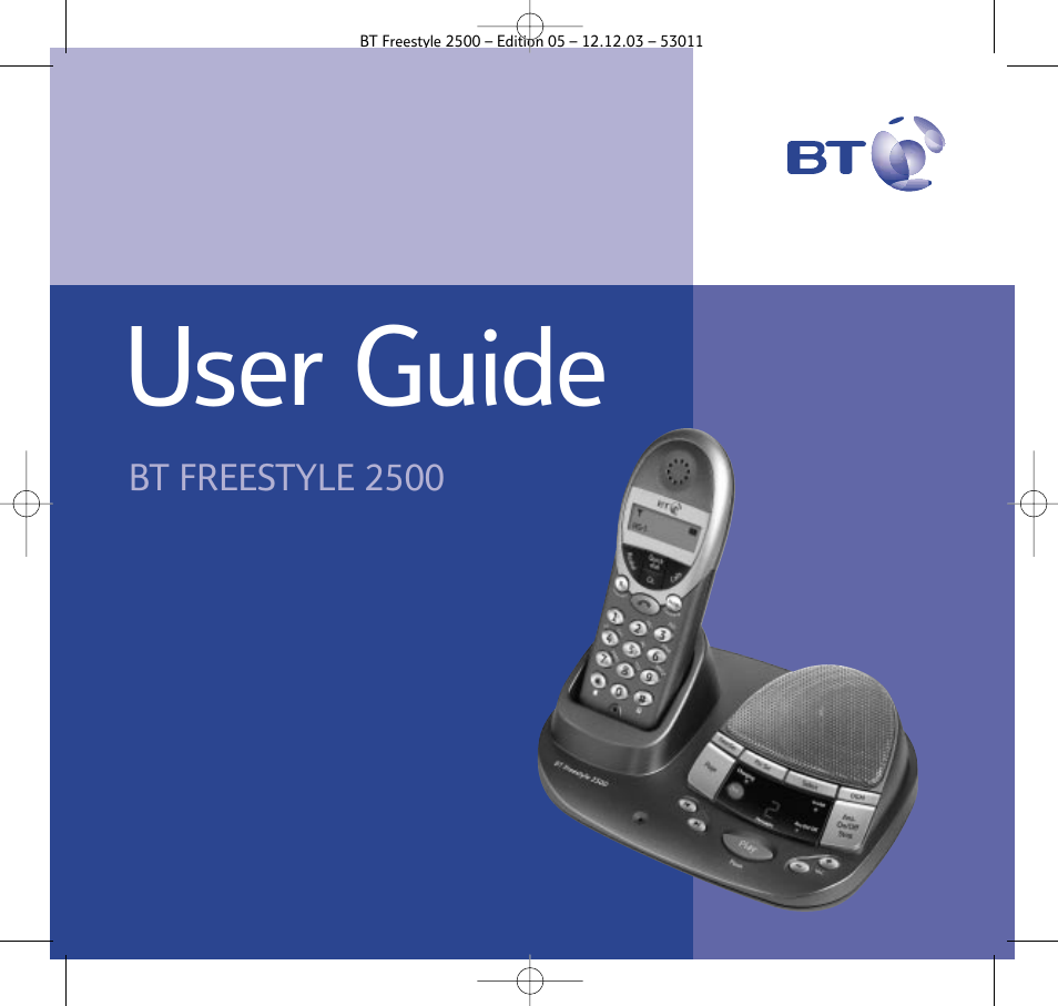 BT Freestyle 2500 User Manual | 52 pages