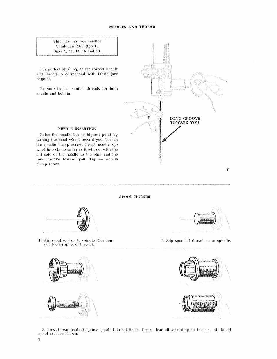 SINGER 631 User Manual | Page 4 / 52