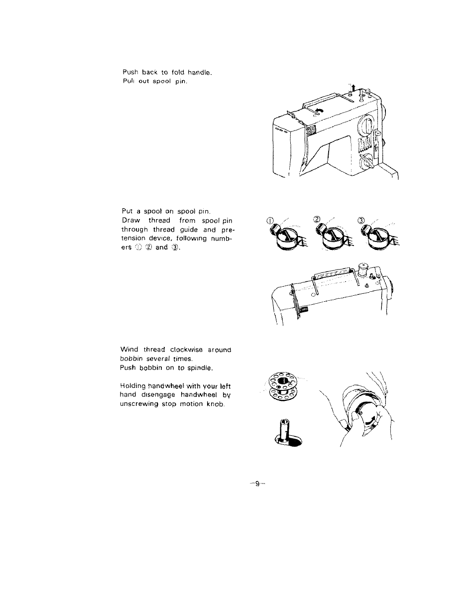 SINGER W1099 User Manual | Page 12 / 37