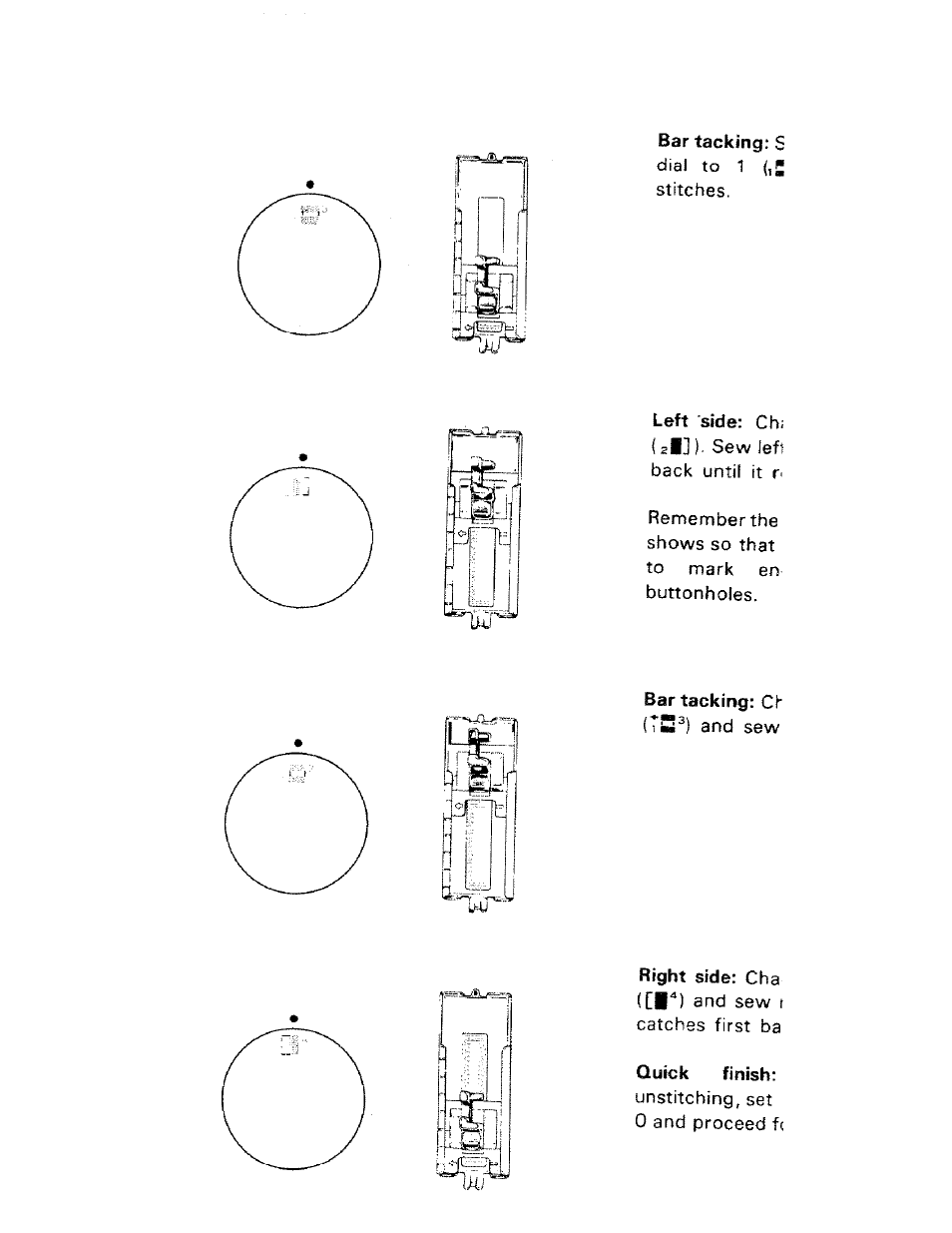 SINGER W1099 User Manual | Page 25 / 37