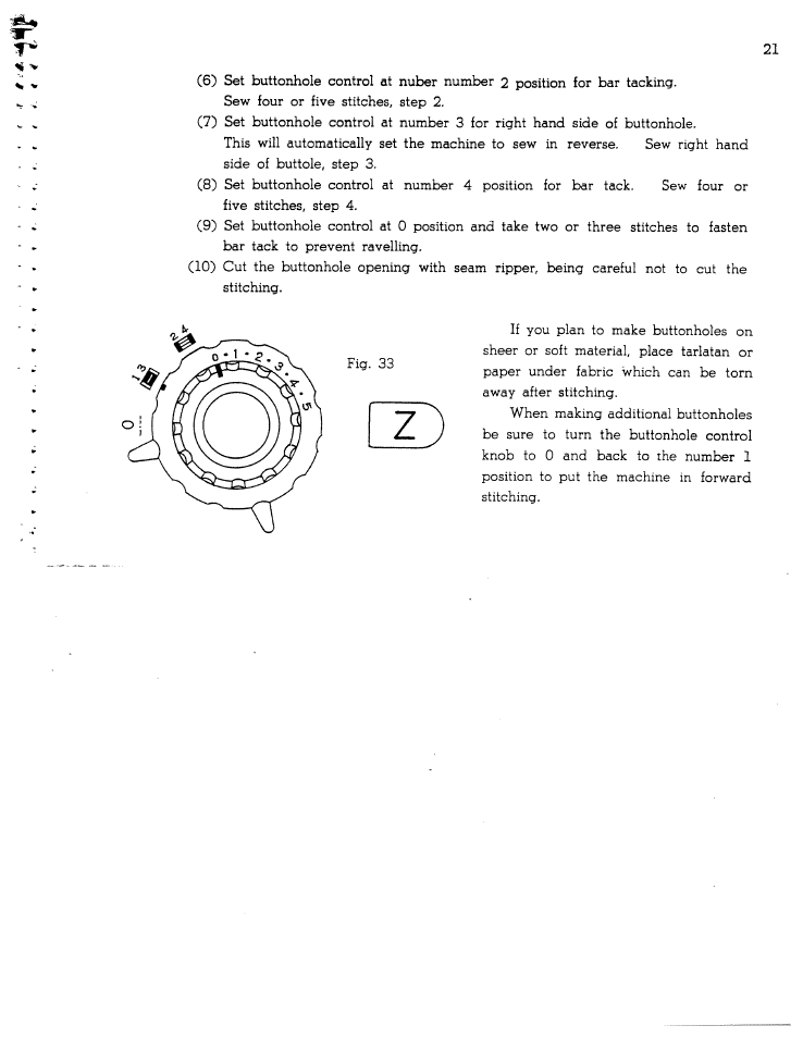SINGER W1166 User Manual | Page 22 / 48