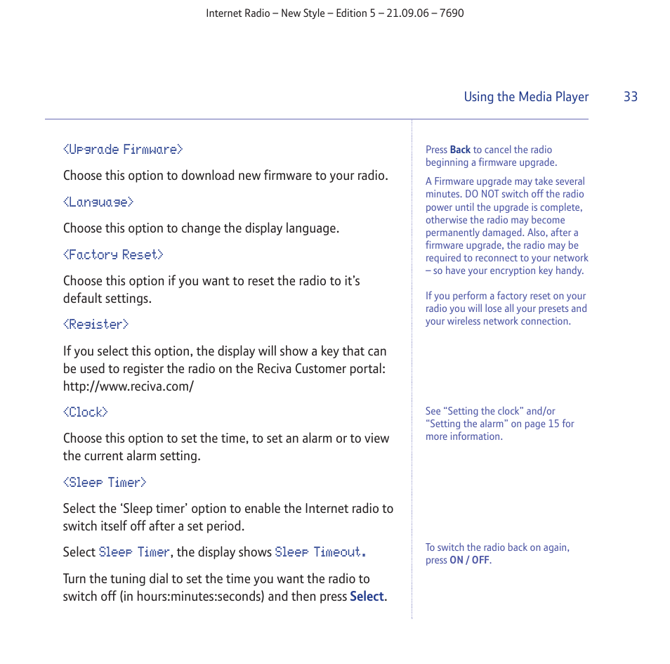 BT Internet Radio User Manual | Page 33 / 40