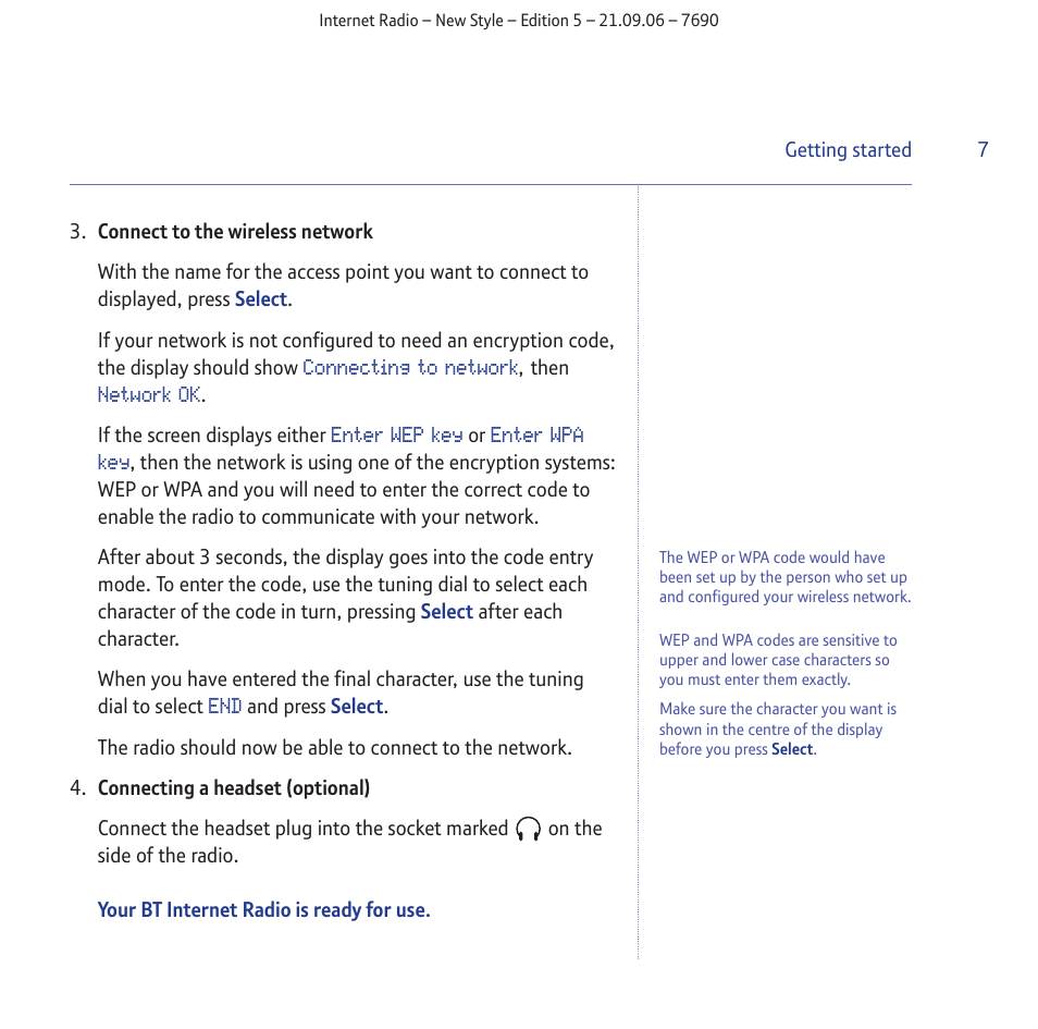 BT Internet Radio User Manual | Page 7 / 40