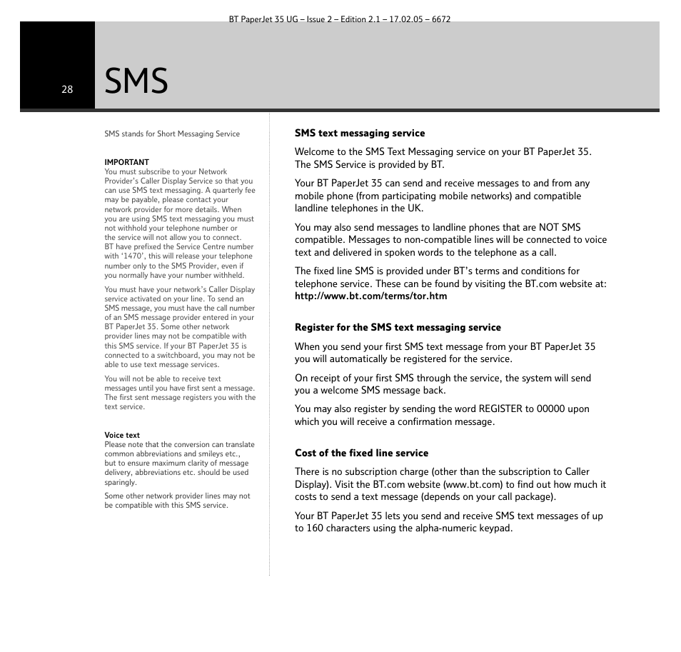 BT PaperJet 35 User Manual | Page 28 / 75