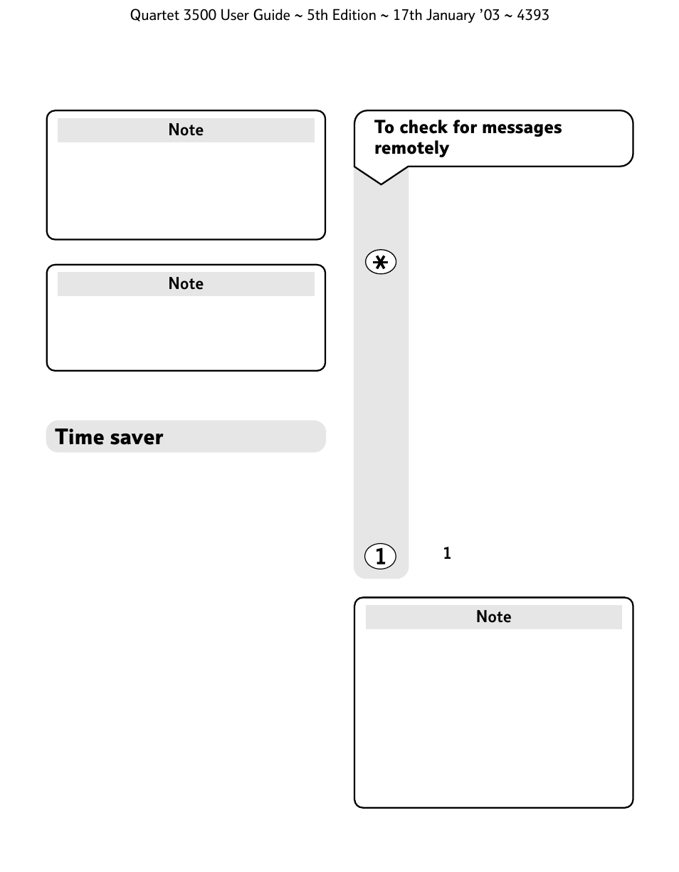 Time saver | BT 3500 User Manual | Page 57 / 72