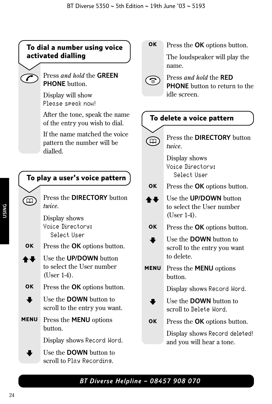 BT 5350 User Manual | Page 26 / 83
