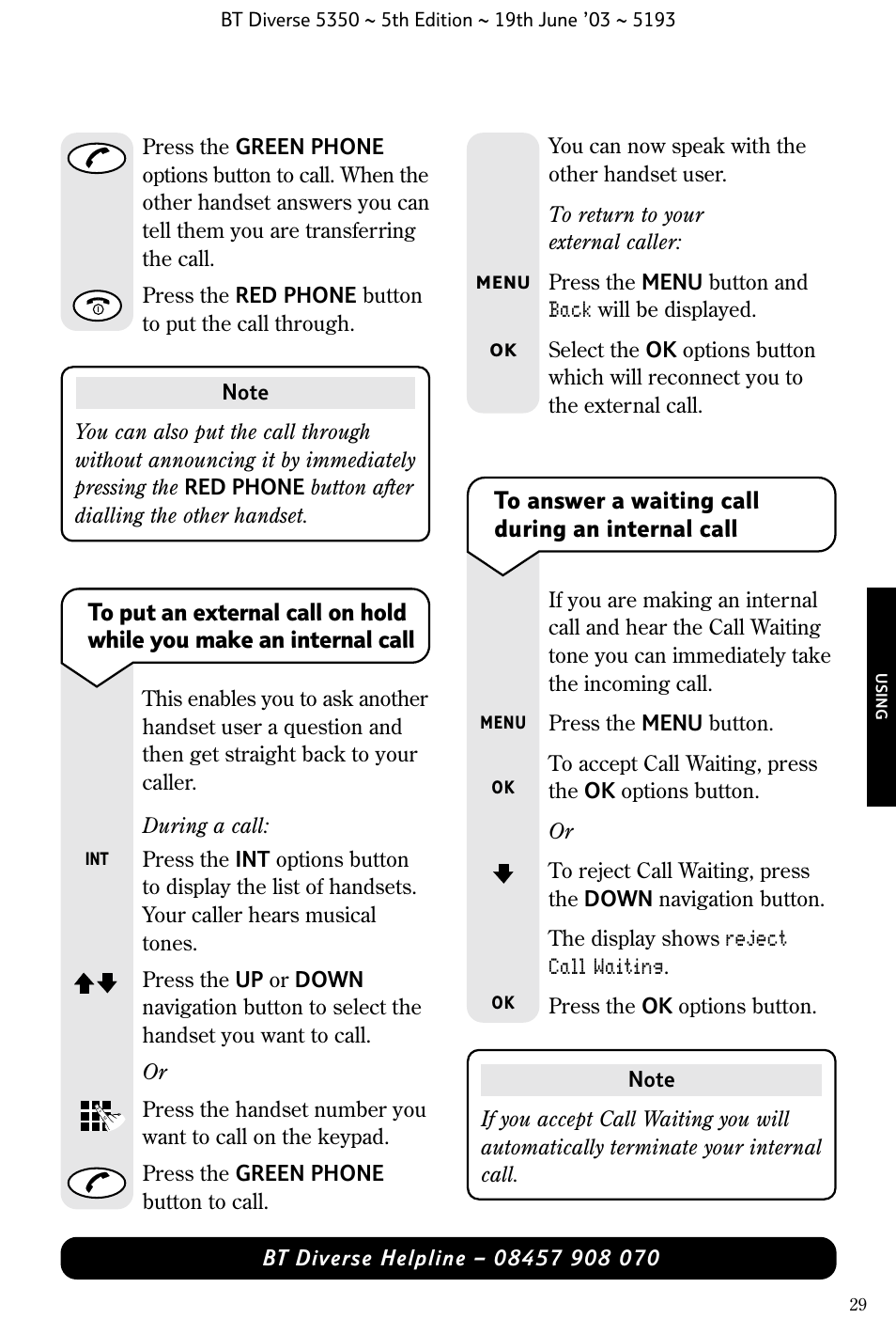 BT 5350 User Manual | Page 31 / 83