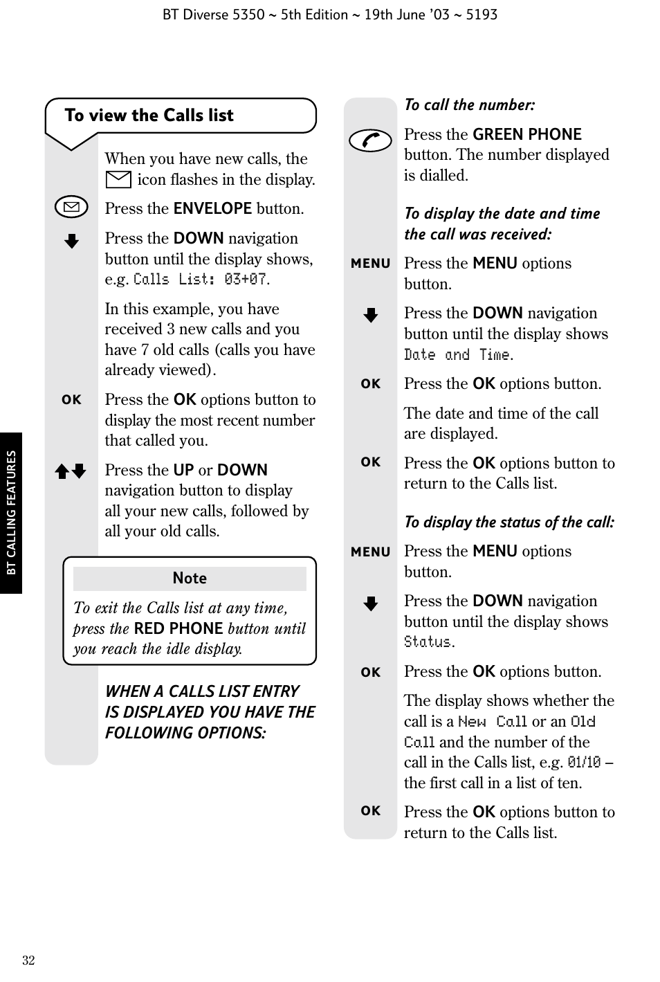 BT 5350 User Manual | Page 34 / 83