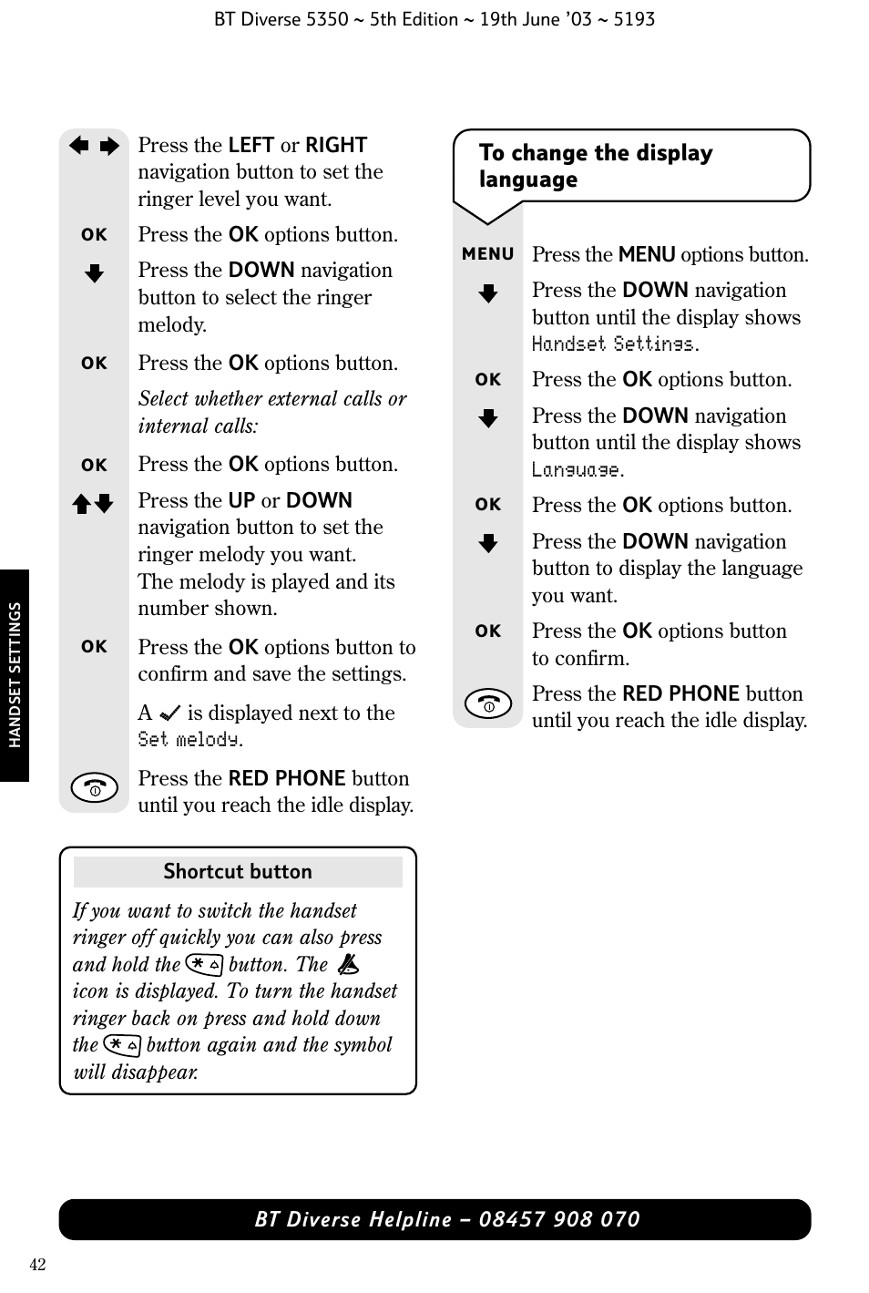 BT 5350 User Manual | Page 44 / 83