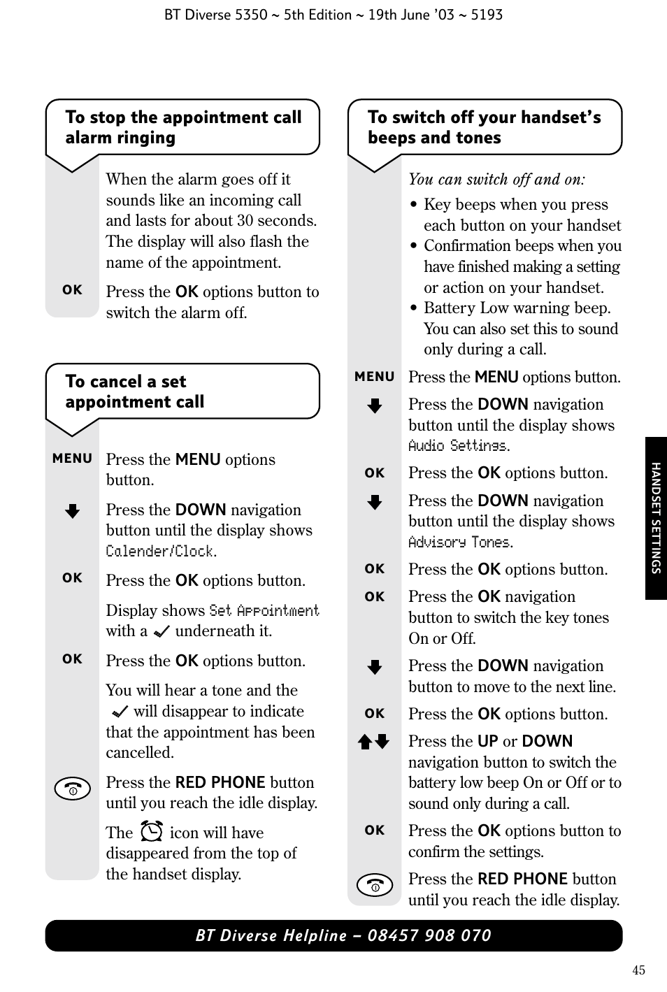 BT 5350 User Manual | Page 47 / 83
