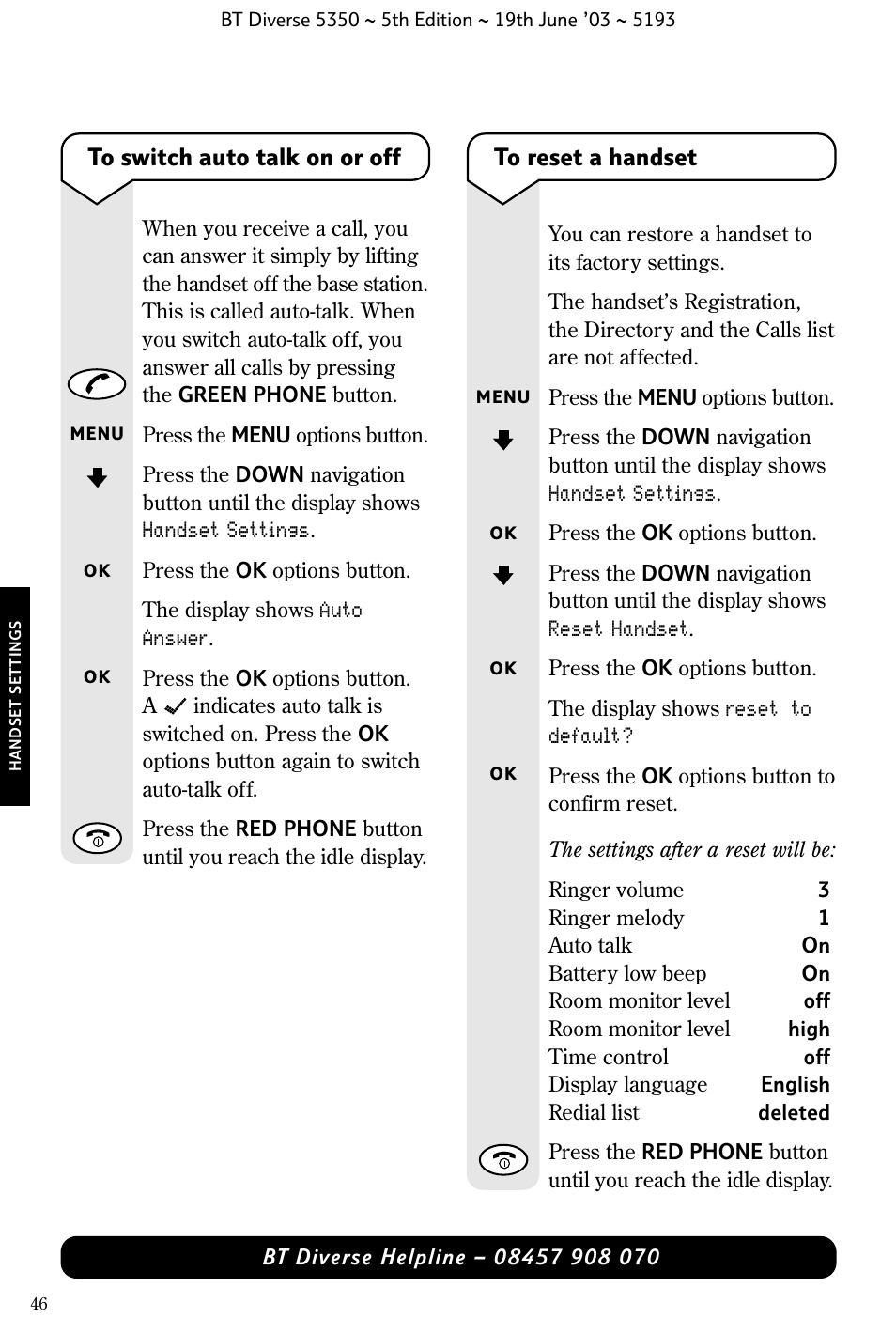 BT 5350 User Manual | Page 48 / 83