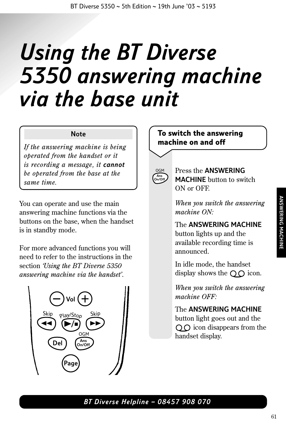 BT 5350 User Manual | Page 63 / 83