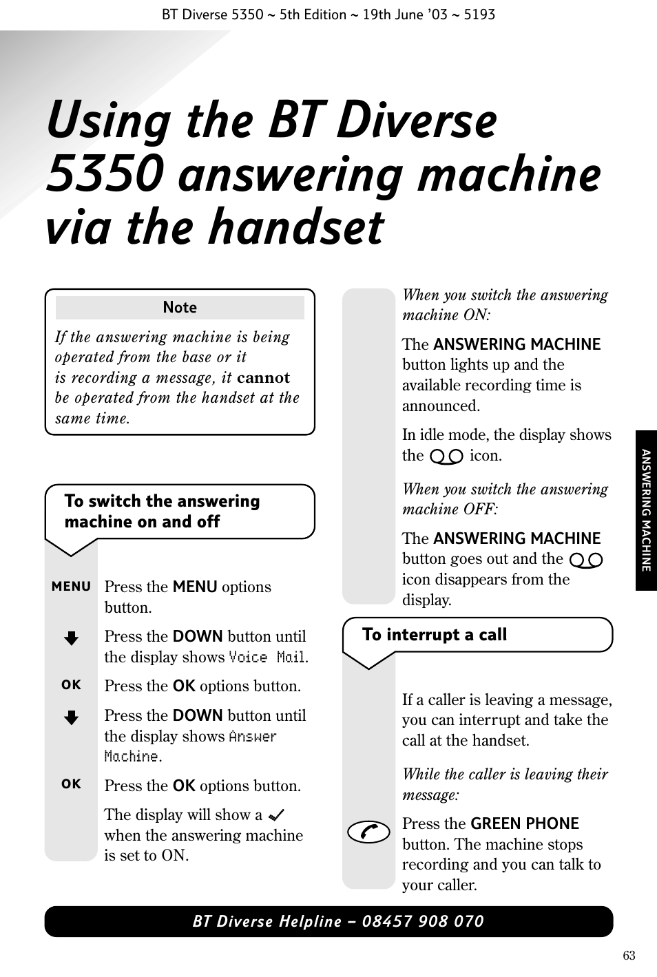BT 5350 User Manual | Page 65 / 83