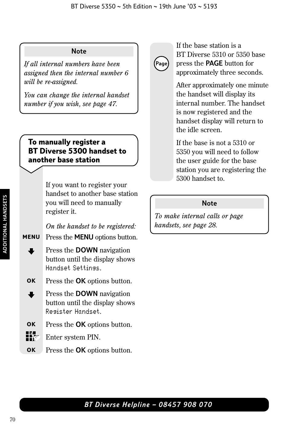 BT 5350 User Manual | Page 72 / 83