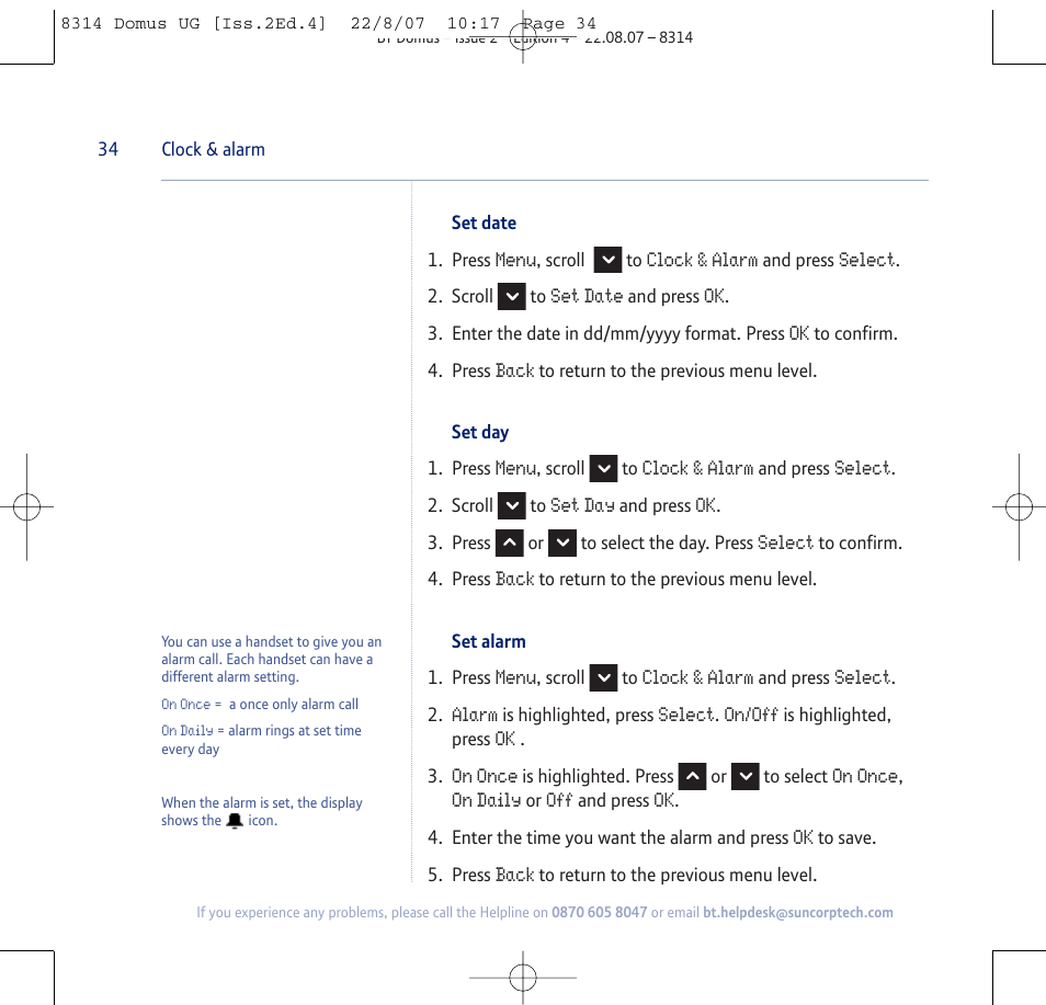 BT Domus User Manual | Page 34 / 72