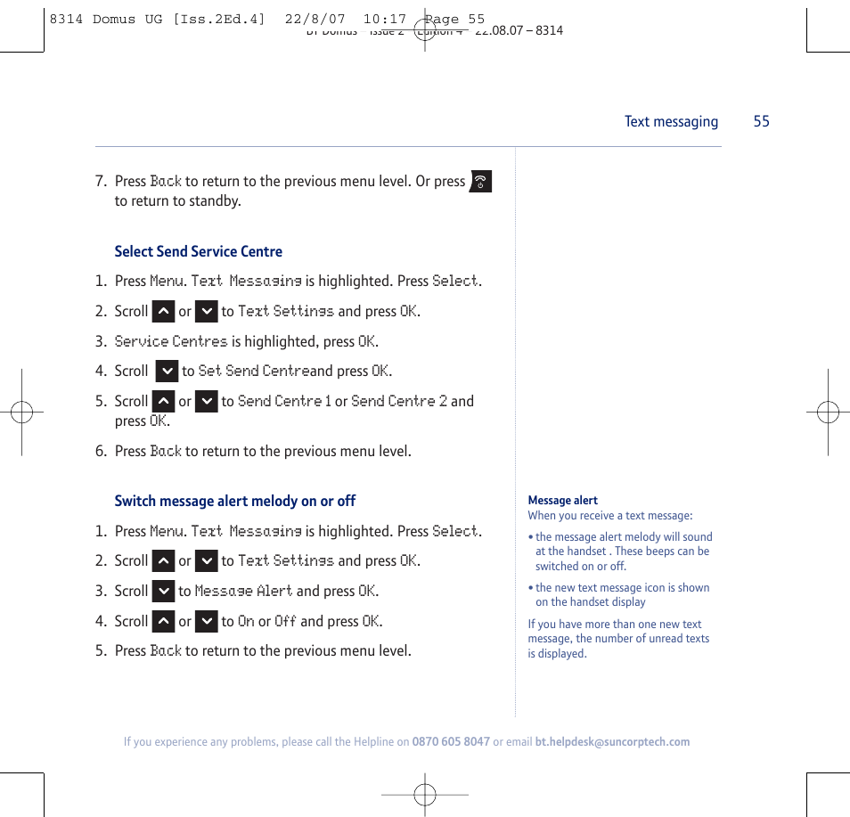 BT Domus User Manual | Page 55 / 72