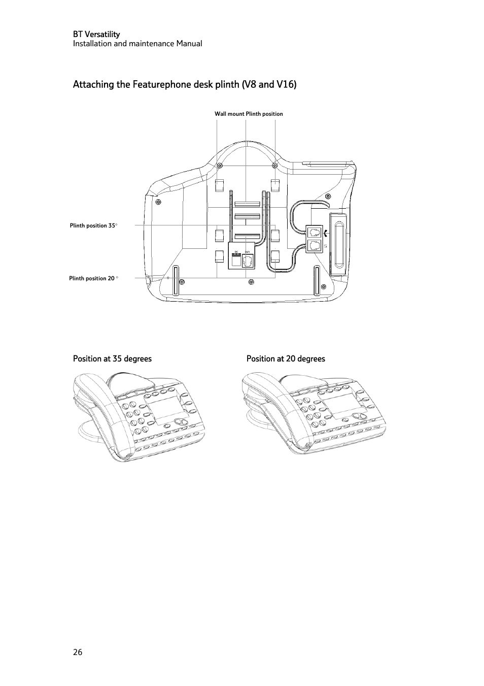 BT Versatility User Manual | Page 27 / 59