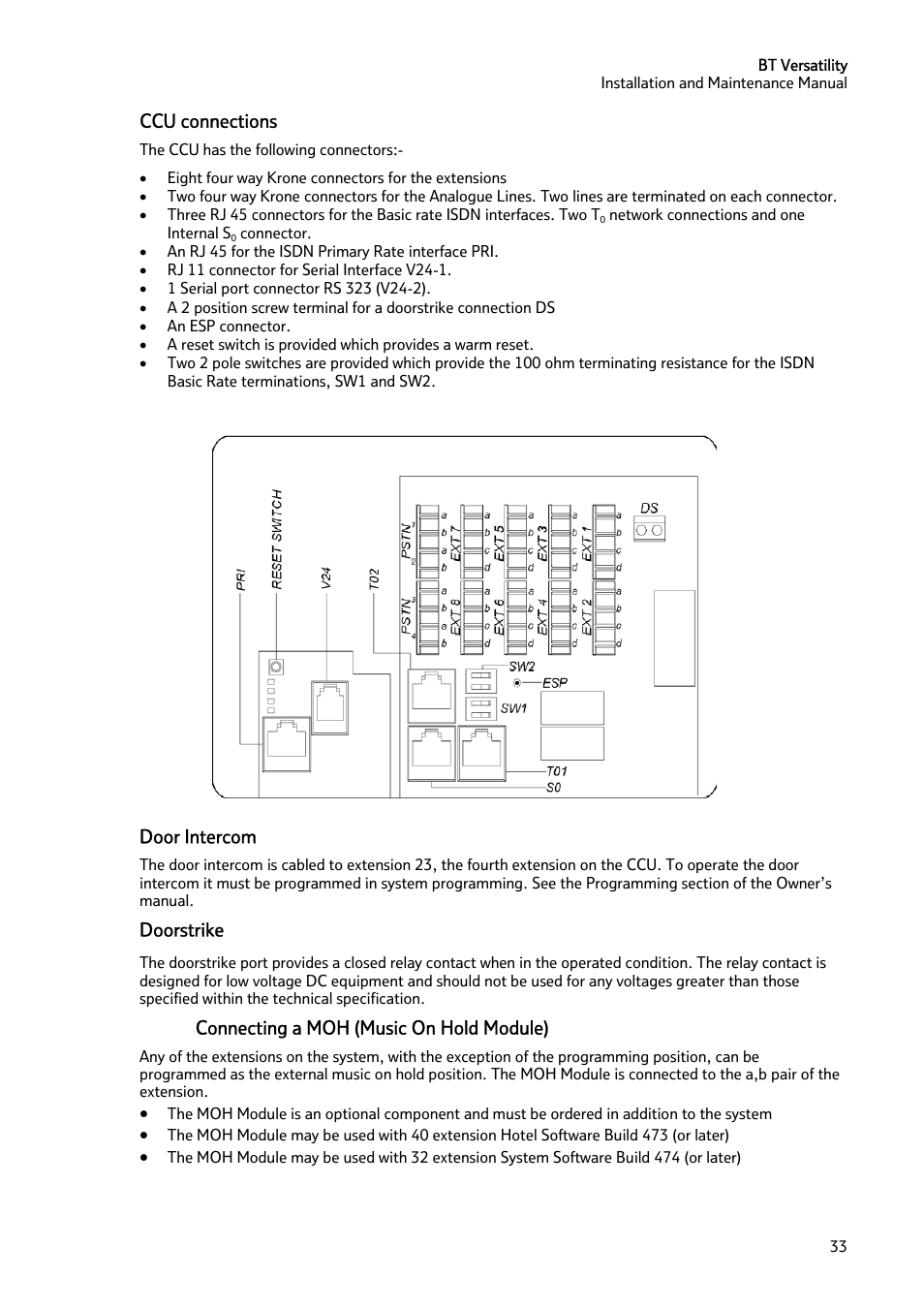 BT Versatility User Manual | Page 34 / 59