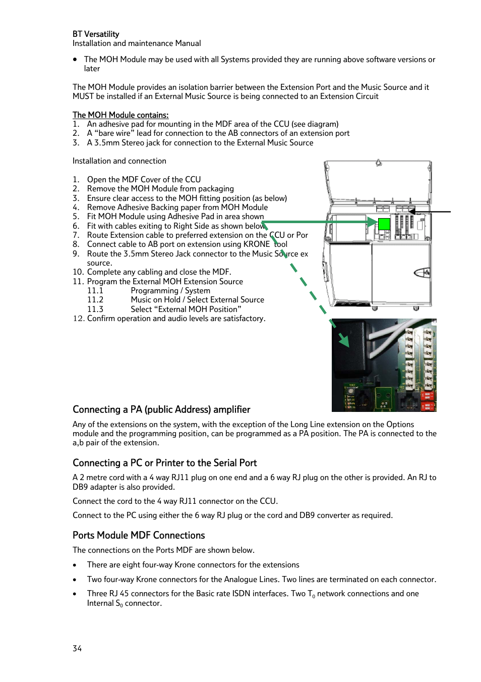 BT Versatility User Manual | Page 35 / 59