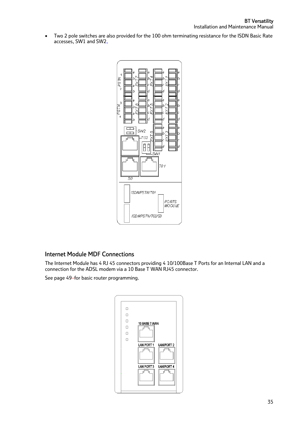 BT Versatility User Manual | Page 36 / 59